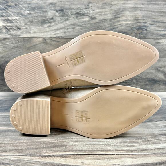 NIB Dolce Vita Bryson Lt Taupe Suede Booties 9M - Picture 7 of 9